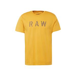 G-Star RAW Póló  sáfrány / khaki