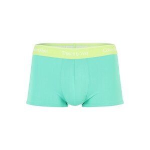 Calvin Klein Underwear Boxeralsók  vízszín / citromzöld / fehér