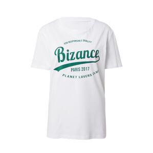 Bizance Paris Póló 'THOMAS'  zöld / fehér