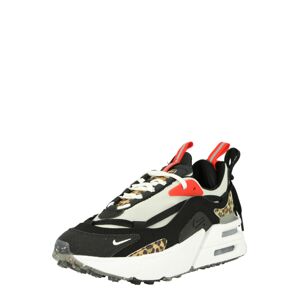 Nike Sportswear Rövid szárú sportcipők 'AIR MAX FURYOSA'  világosbarna / piros / fekete / piszkosfehér
