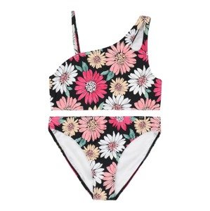 Abercrombie & Fitch Bikini  sárga / rózsaszín / fekete / fehér