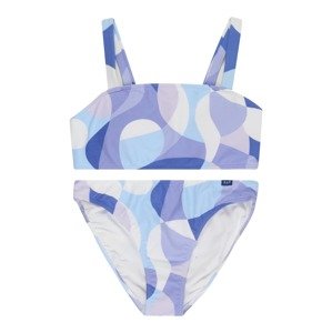 Abercrombie & Fitch Bikini  világos bézs / indigó / világoskék / lila