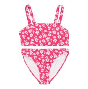 Abercrombie & Fitch Bikini  rózsaszín / fehér