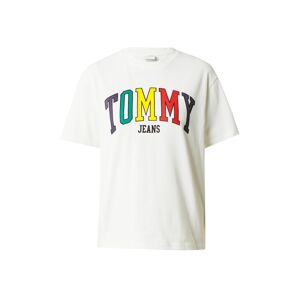 Tommy Jeans Póló  tengerészkék / sárga / lila / fehér