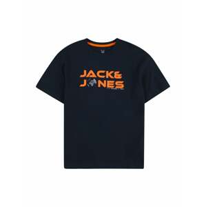 Jack & Jones Junior Póló  tengerészkék / szürke / narancs