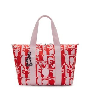 KIPLING Shopper táska  rózsaszín / piros