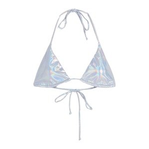 Bershka Bikini felső  világoskék / ezüstszürke / menta / világos-rózsaszín