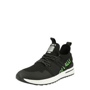 Just Cavalli Rövid szárú sportcipők  citromzöld / fekete / fehér