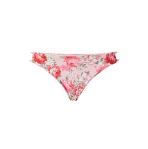 HOLLISTER Bikini nadrágok  zöld / rózsaszín / rózsaszín / fehér