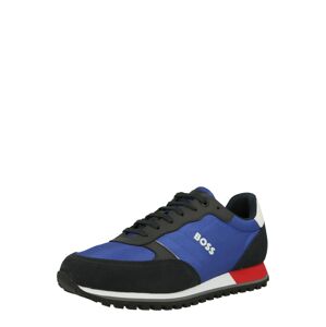 BOSS Black Rövid szárú sportcipők 'Parkour'  kék / piros / fekete / fehér