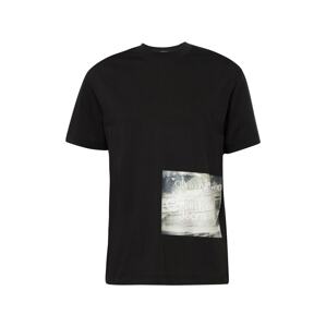 Calvin Klein Jeans Póló  galambkék / kő / fekete / fehér