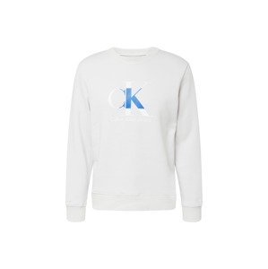 Calvin Klein Jeans Tréning póló  kék / világosszürke / fehér