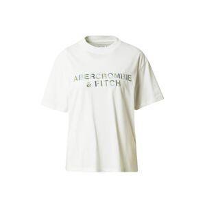 Abercrombie & Fitch Póló  galambkék / pasztellkék / zöld / fehér