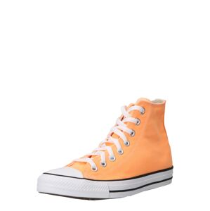 CONVERSE Magas szárú sportcipők 'Chuck Taylor All Star'  világos narancs / fekete / piszkosfehér