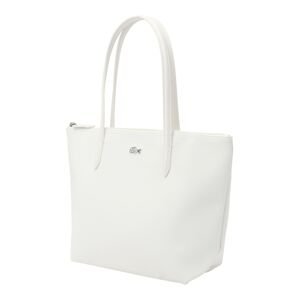 LACOSTE Shopper táska 'Concept'  zöld / sötétvörös / fekete / fehér