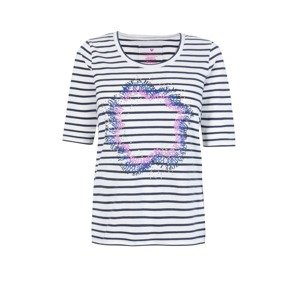 LIEBLINGSSTÜCK Póló 'Fria'  tengerészkék / orgona / rózsaszín / fehér