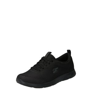SKECHERS Rövid szárú sportcipők  szürke / fekete