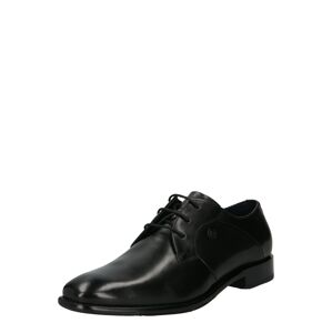 bugatti Fűzős cipő 'Mansueto Flex'  fekete