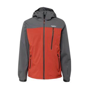 Weather Report Kültéri kabátok 'Delton'  sötétszürke / piros / fehér