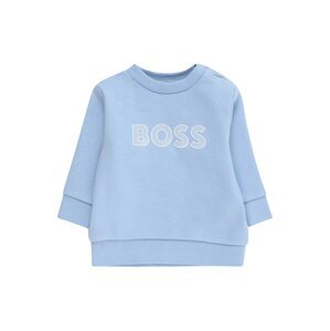 BOSS Kidswear Tréning póló  égkék / fehér