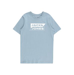 Jack & Jones Junior Póló 'SHEAR'  füstkék / fehér