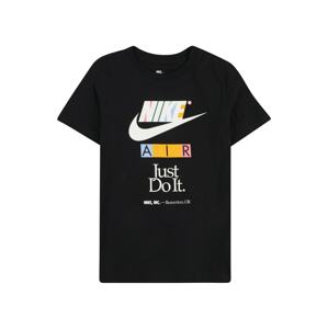 Nike Sportswear Póló  sárga / fáradt rózsaszín / fekete / fehér