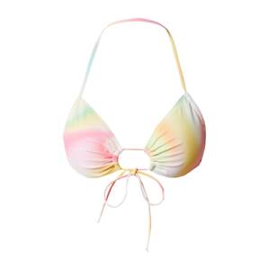 VIERVIER Bikini felső 'Elaina'  világos sárga / menta / rózsaszín