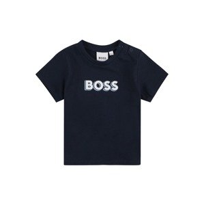 BOSS Kidswear Póló  tengerészkék / világoskék / fehér