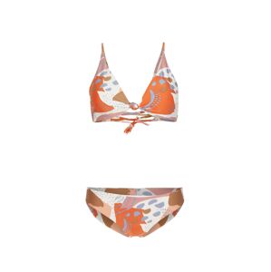 O'NEILL Bikini 'Charlotte Maoi'  galambkék / narancs / rózsaszín / fehér