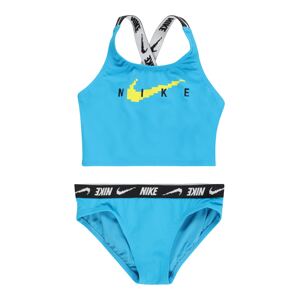 Nike Swim Sport fürdőruhadivat  ciánkék / citromzöld / fekete / fehér