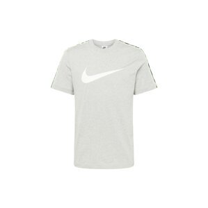 Nike Sportswear Póló  szürke melír / citromzöld / fekete / fehér