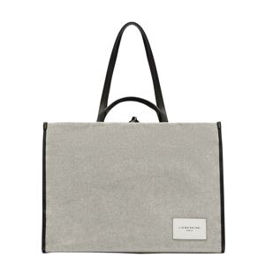 Liebeskind Berlin Shopper táska 'Liene'  szürke / fekete / fehér