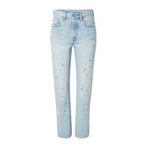 LEVI'S ® Farmer '501 Jeans For Women'  kék / kék farmer / ezüst / átlátszó