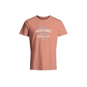 JACK & JONES Póló 'BOOSTER'  világoskék / rózsa / piszkosfehér