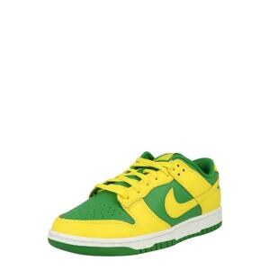 Nike Sportswear Rövid szárú sportcipők 'DUNK LOW RETRO BTTYS'  sárga / zöld