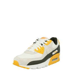 Nike Sportswear Rövid szárú sportcipők 'AIR MAX 90'  gitt / sárga / olíva / fehér