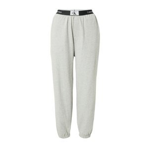 Calvin Klein Underwear Élére vasalt nadrágok  szürke / fekete / fehér