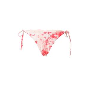 Hunkemöller Bikini nadrágok  rózsaszín / természetes fehér