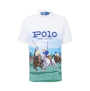 Polo Ralph Lauren Póló  kék / barna / zöld / fehér