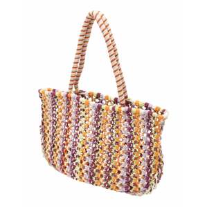 ESPRIT Shopper táska 'Robyn'  világoszöld / lila / bogyó / narancs