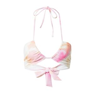 LENI KLUM x ABOUT YOU Bikini felső 'Lenni'  narancs / rózsaszín / fehér