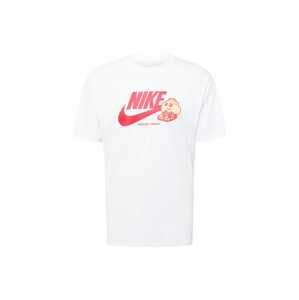 Nike Sportswear Póló  pasztellnarancs / gránátalma / fehér