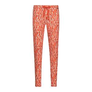 Skiny Pizsama nadrágok  narancs / fekete / fehér
