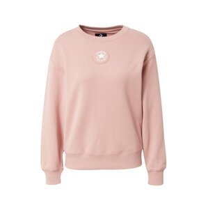 CONVERSE Tréning póló  fáradt rózsaszín / fehér