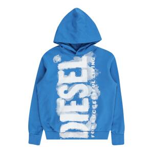 DIESEL Tréning póló 'SHOODGINNE5'  kék / világosszürke / piszkosfehér