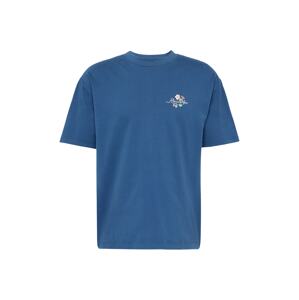 Abercrombie & Fitch Póló  kék / pasztellkék / világos sárga / rózsaszín