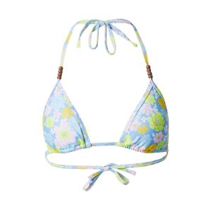 florence by mills exclusive for ABOUT YOU Bikini felső 'Crystal Waters'  világoskék / világoszöld / rózsaszín