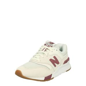 new balance Rövid szárú sportcipők '997'  burgundi vörös / természetes fehér