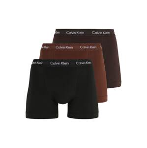 Calvin Klein Underwear Boxeralsók  barna / dohánybarna / fekete / fehér