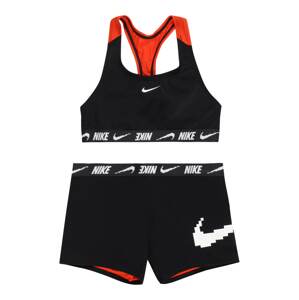 Nike Swim Sport fürdőruhadivat  narancs / fekete / fehér